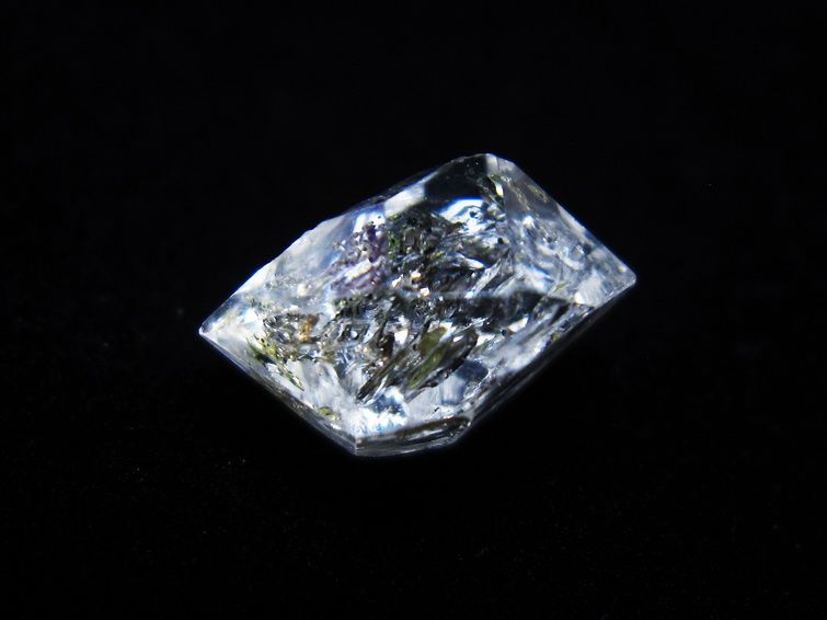 オイルインクォーツ 原石 石油入り 水晶 171-5174