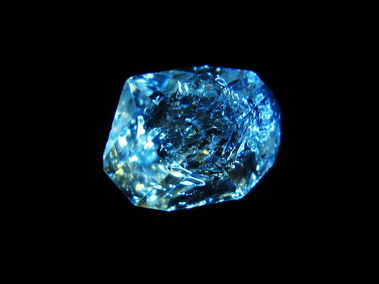 オイルインクォーツ 原石 石油入り 水晶 171-5177
