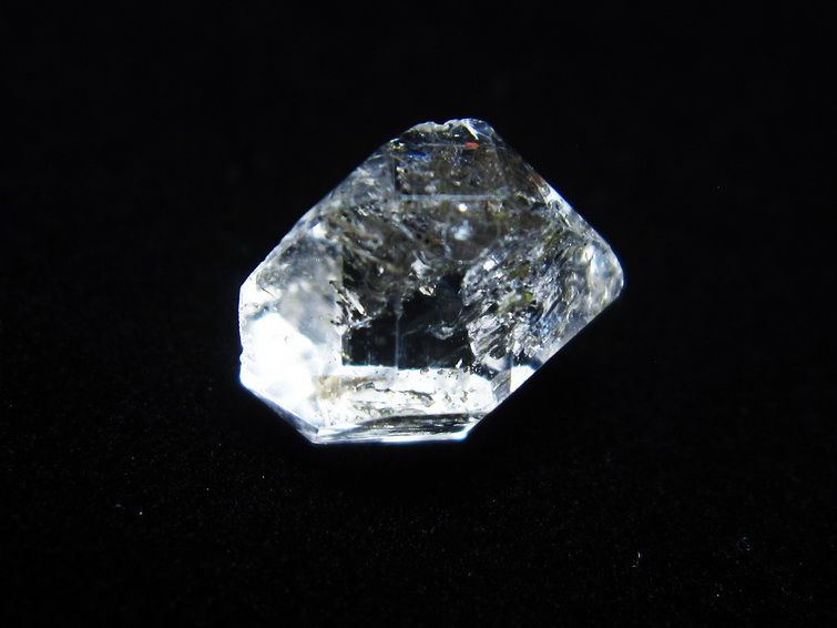 オイルインクォーツ 原石 石油入り 水晶 171-5179