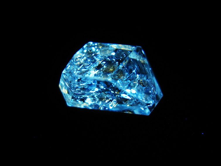 オイルインクォーツ 原石 石油入り 水晶 171-5183