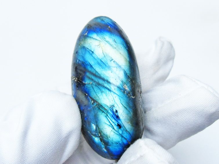 ラブラドライト 原石 タンブル 一点物 171-6100 【sold out】