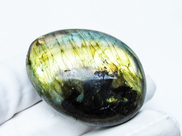 ラブラドライト 原石 タンブル 一点物 171-6122 【sold out】