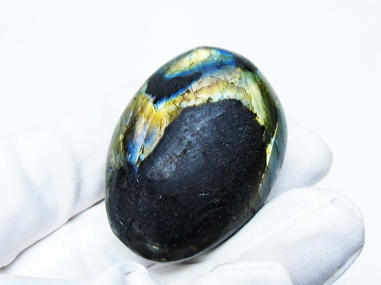 ラブラドライト 原石 タンブル 一点物 171-6122 【sold out】