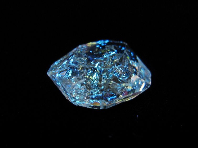 オイルインクォーツ 原石 石油入り 一点物 171-6384