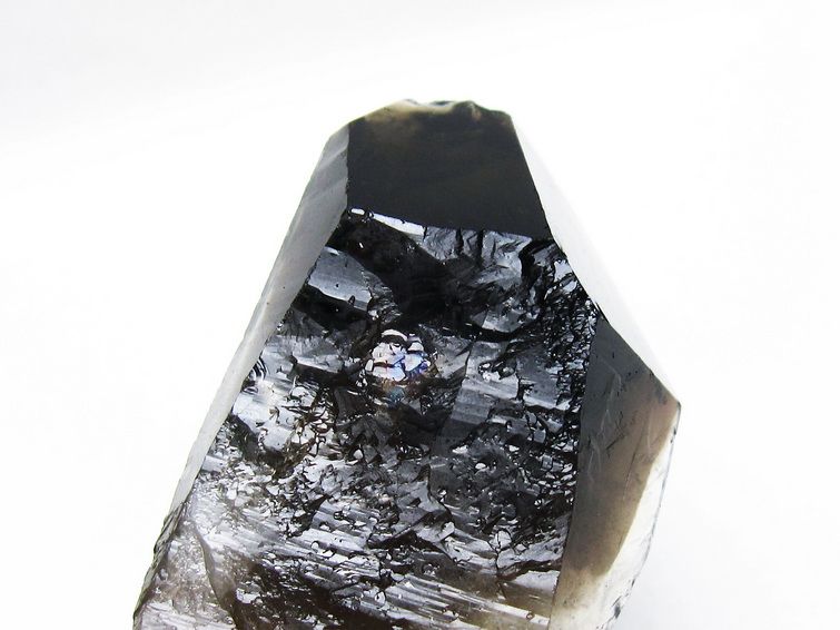 モリオン 黒水晶 原石 ブラジル産 一点物 171-6608