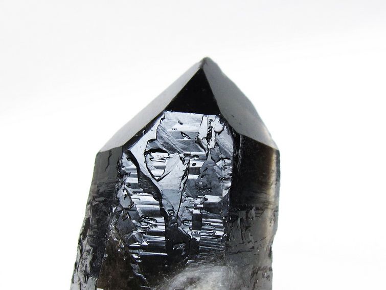 モリオン 黒水晶 原石 ブラジル産 一点物 171-6716