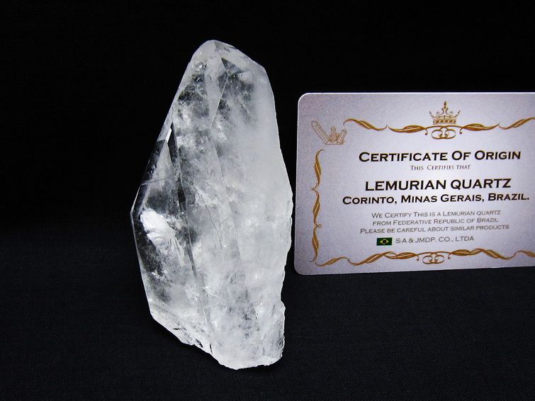 レムリアンシード 水晶 原石 ブラジル ミナスジェライス州 コリント産 一点物 171-6800