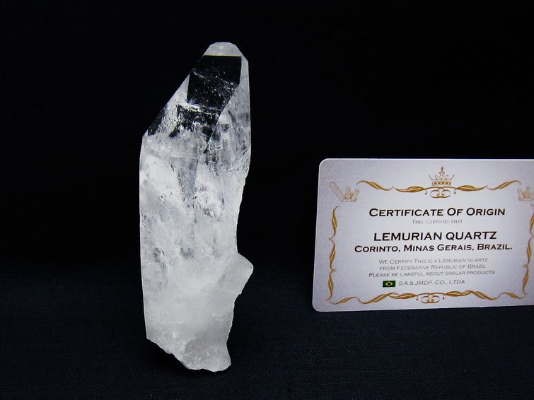 レムリアンシード 水晶 原石 ブラジル ミナスジェライス州 コリント産 一点物 171-6815