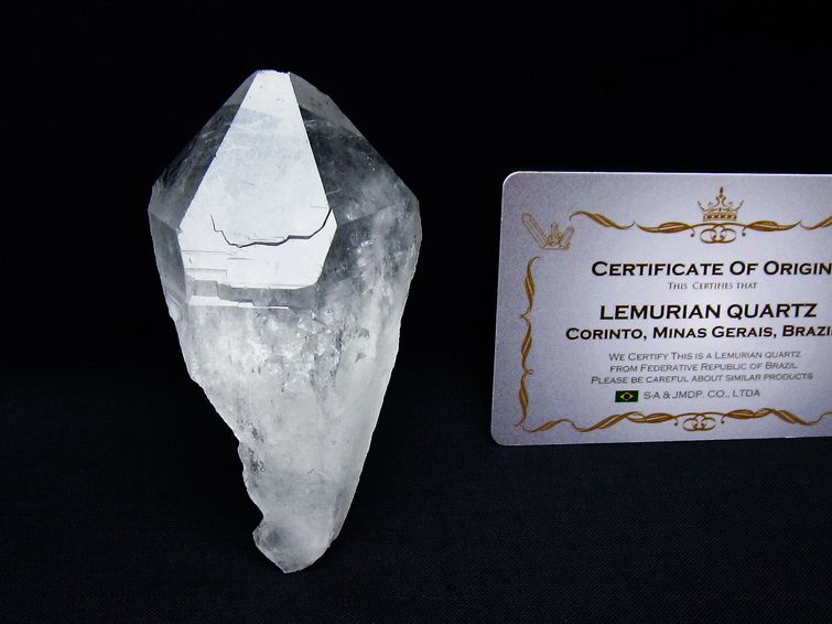 レムリアンシード 水晶 原石 ブラジル ミナスジェライス州 コリント産 一点物 171-6821