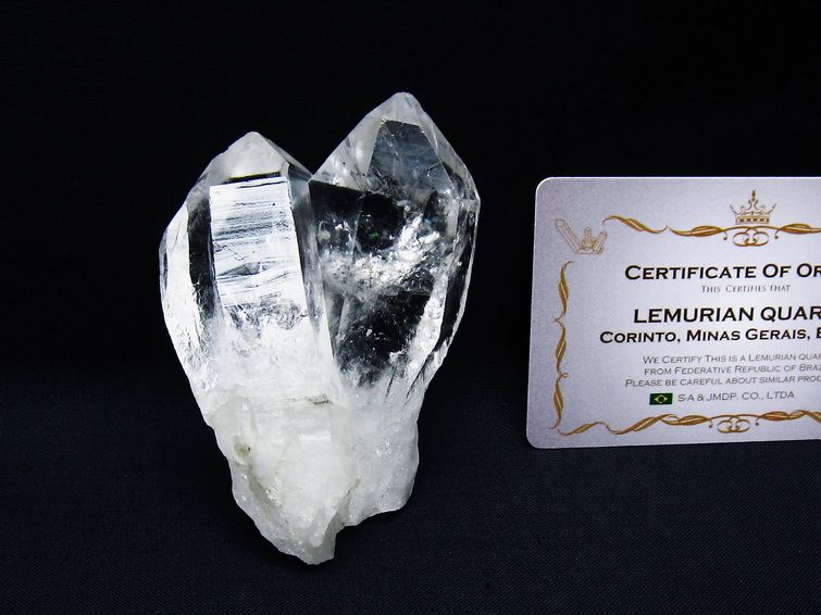 レムリアンシード 水晶 原石 ブラジル ミナスジェライス州 コリント産 一点物 171-6823