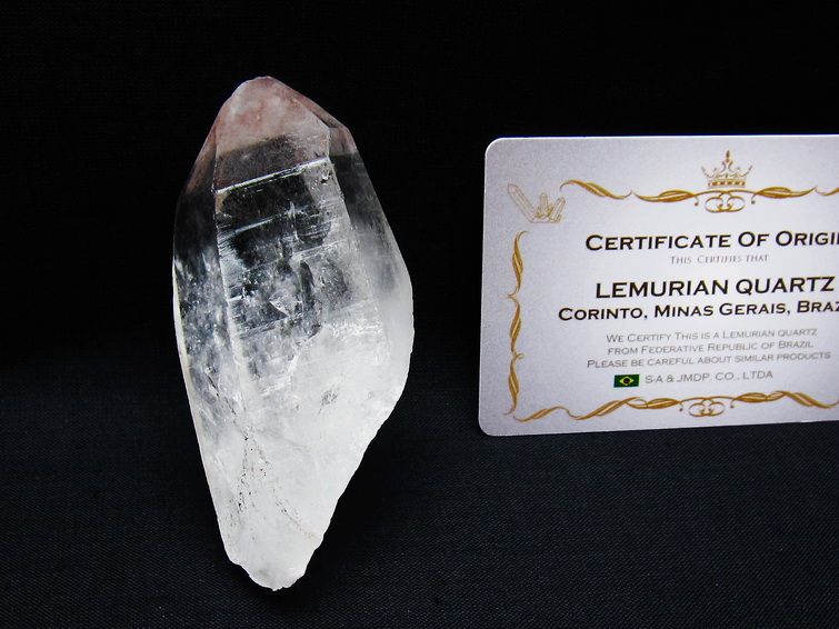 レムリアンシード 水晶 原石 ブラジル ミナスジェライス州 コリント産 一点物 171-6830