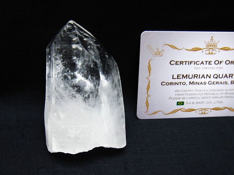 レムリアンシード 水晶 原石 ブラジル ミナスジェライス州 コリント産 一点物 171-6832