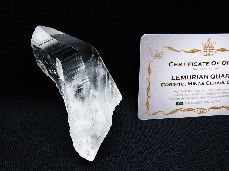 レムリアンシード 水晶 原石 ブラジル ミナスジェライス州 コリント産 一点物 171-6837