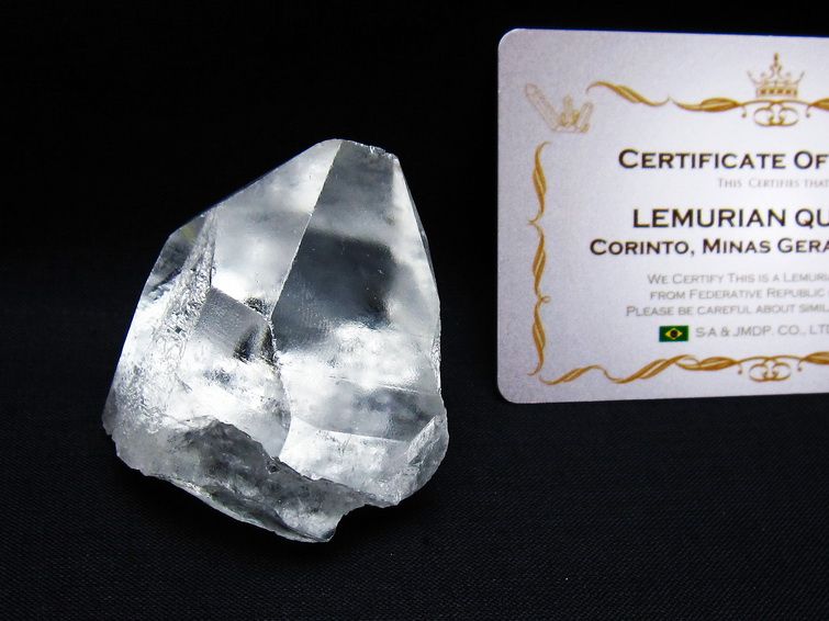 レムリアンシード 水晶 原石 ブラジル ミナスジェライス州 コリント産 一点物 171-6862