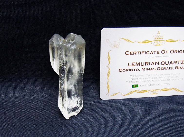 レムリアンシード 水晶 原石 ブラジル ミナスジェライス州 コリント産 一点物 171-6888