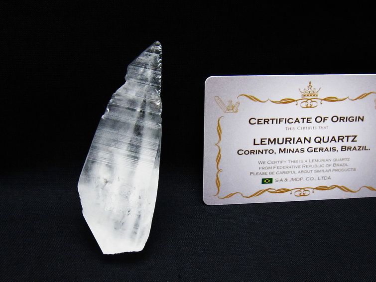 レムリアンシード 水晶 原石 ブラジル ミナスジェライス州 コリント産 一点物 171-6900