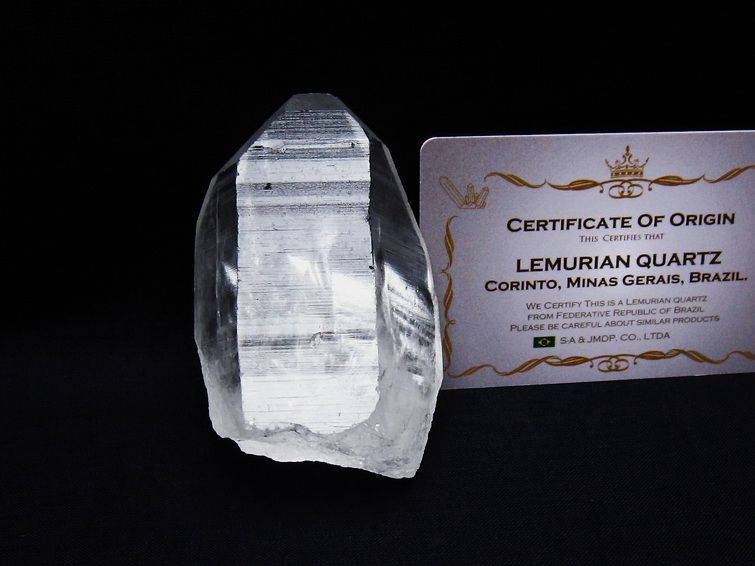 レムリアンシード 水晶 原石 ブラジル ミナスジェライス州 コリント産 一点物 171-6928