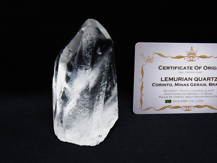 レムリアンシード 水晶 原石 ブラジル ミナスジェライス州 コリント産 一点物 171-6930