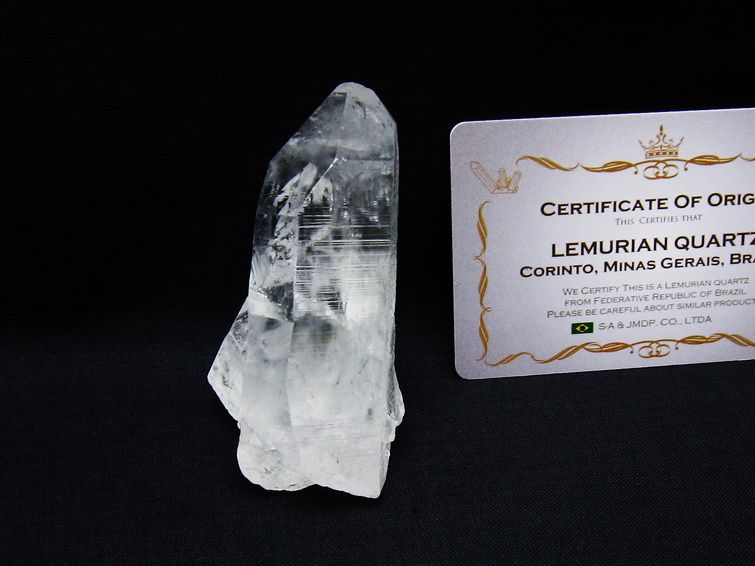 レムリアンシード 水晶 原石 ブラジル ミナスジェライス州 コリント産 一点物 171-6938