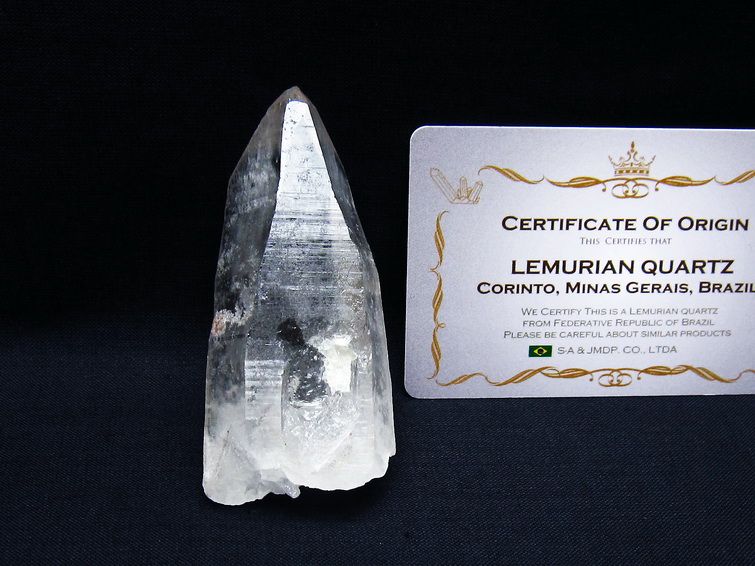 レムリアンシード 水晶 原石 ブラジル ミナスジェライス州 コリント産 一点物 171-6942