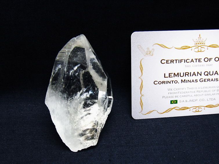 レムリアンシード 水晶 原石 ブラジル ミナスジェライス州 コリント産 一点物 171-6972