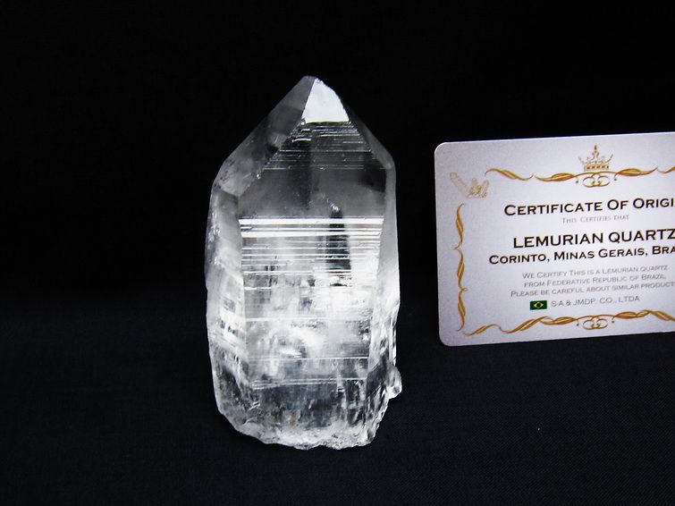 レムリアンシード 水晶 原石 ブラジル ミナスジェライス州 コリント産 一点物 171-6987