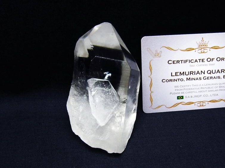 レムリアンシード 水晶 原石 ブラジル ミナスジェライス州 コリント産 一点物 171-6988