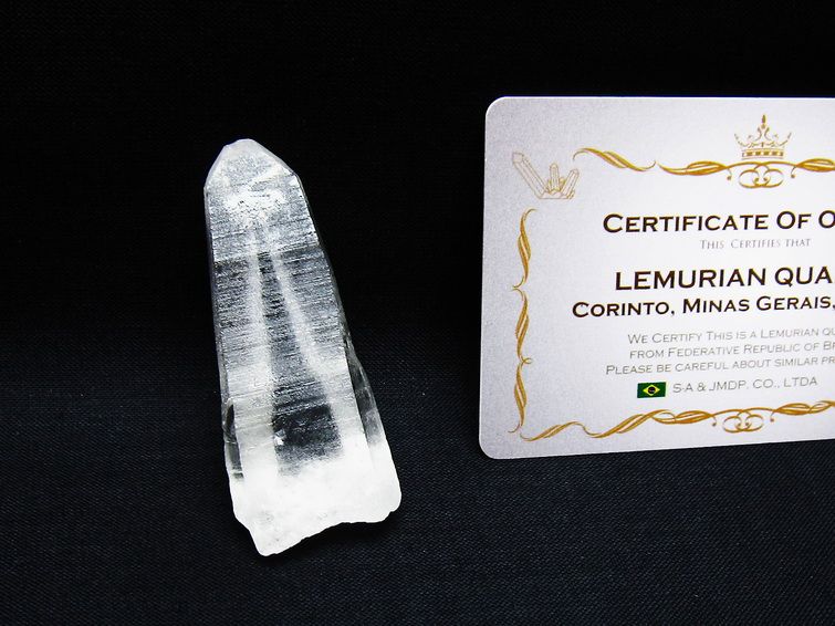 レムリアンシード 水晶 原石 ブラジル ミナスジェライス州 コリント産 一点物 171-7014