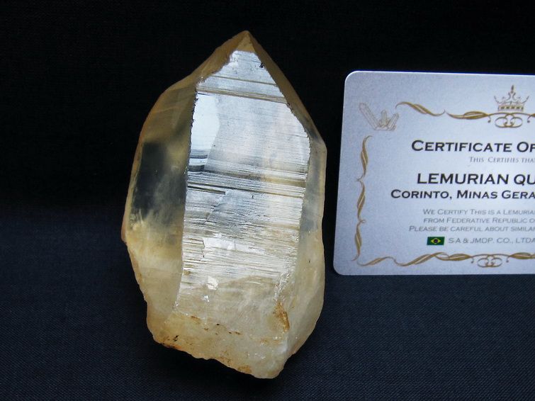 レムリアンシード シトリンクォーツ 原石 ブラジル ミナスジェライス州 コリント産 一点物 171-7251