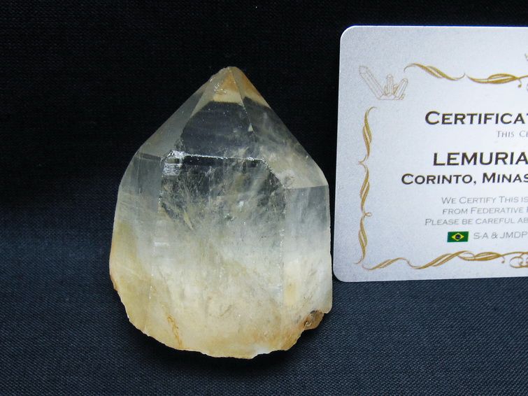 レムリアンシード シトリンクォーツ 原石 ブラジル ミナスジェライス州 コリント産 一点物 171-7256