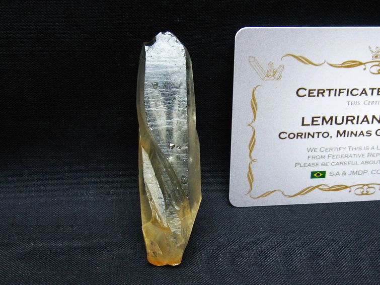 レムリアンシード シトリンクォーツ 原石 ブラジル ミナスジェライス州 コリント産 一点物 171-7264