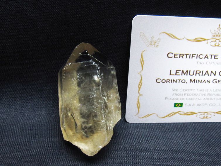 レムリアンシード シトリンクォーツ 原石 ブラジル ミナスジェライス州 コリント産 一点物 171-7269