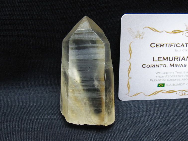 レムリアンシード シトリンクォーツ 原石 ブラジル ミナスジェライス州 コリント産 一点物 171-7279