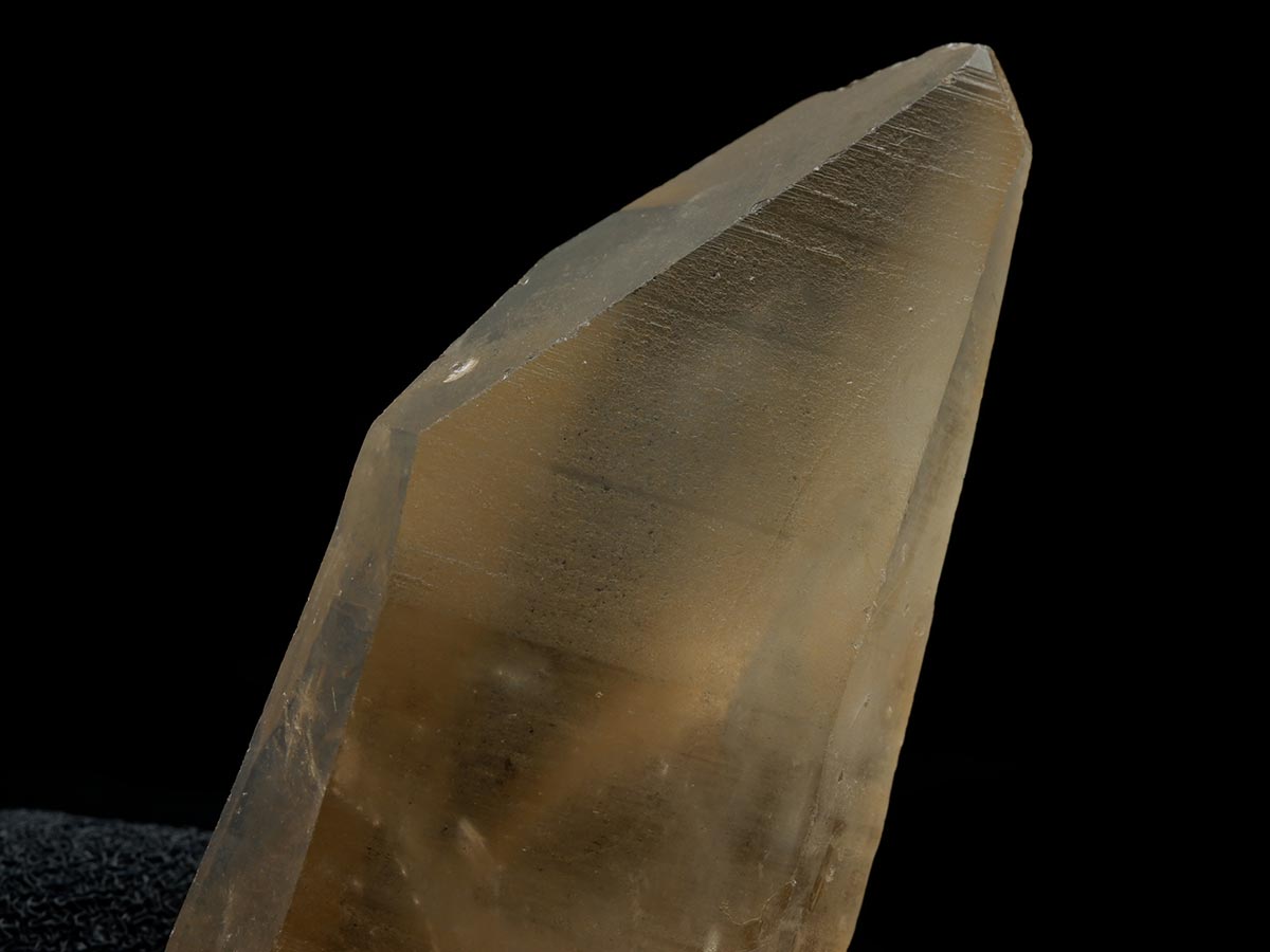 シトリンクォーツ 原石 ポイント レムリアンシード水晶 ブラジル ミナスジェライス州 コリント産 一点物 171-7282
