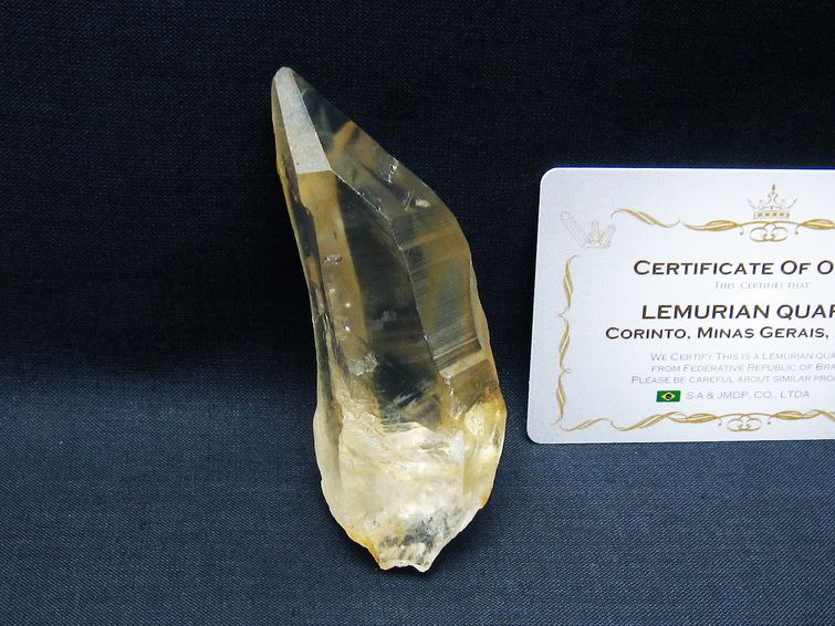 レムリアンシード シトリンクォーツ 原石 ブラジル ミナスジェライス州 コリント産 一点物 171-7285