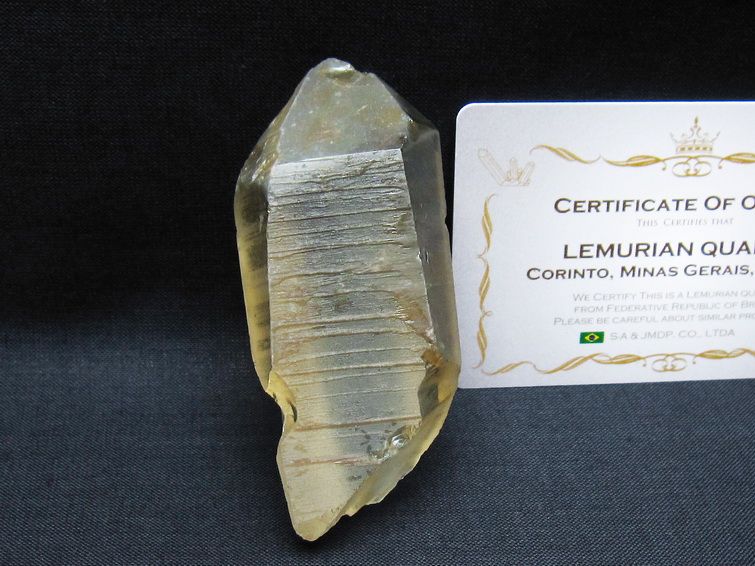 レムリアンシード シトリンクォーツ 原石 ブラジル ミナスジェライス州 コリント産 一点物 171-7286