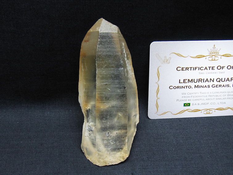 レムリアンシード シトリンクォーツ 原石 ブラジル ミナスジェライス州 コリント産 一点物 171-7291