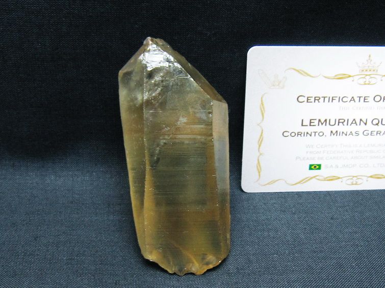 レムリアンシード シトリンクォーツ 原石 ブラジル ミナスジェライス州 コリント産 一点物 171-7295