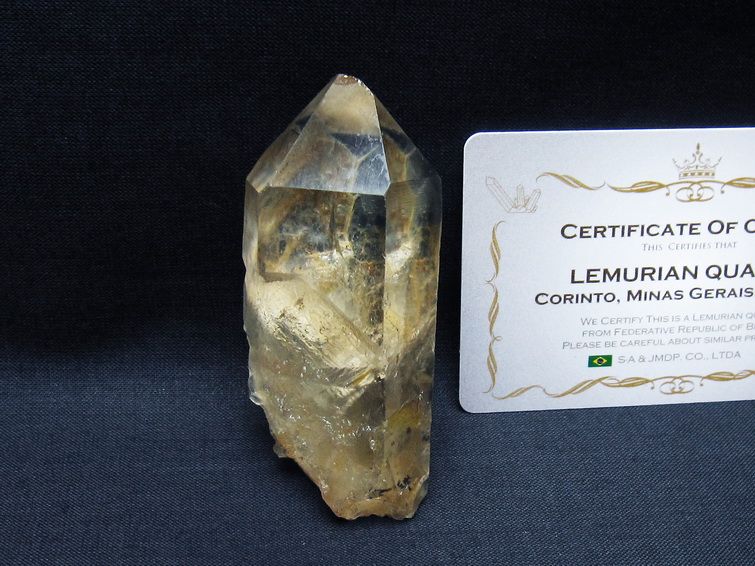 レムリアンシード シトリンクォーツ 原石 ブラジル ミナスジェライス州 コリント産 一点物 171-7296