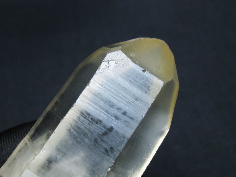 シトリンクォーツ 原石 ポイント レムリアンシード水晶 ブラジル ミナスジェライス州 コリント産 一点物 171-7310