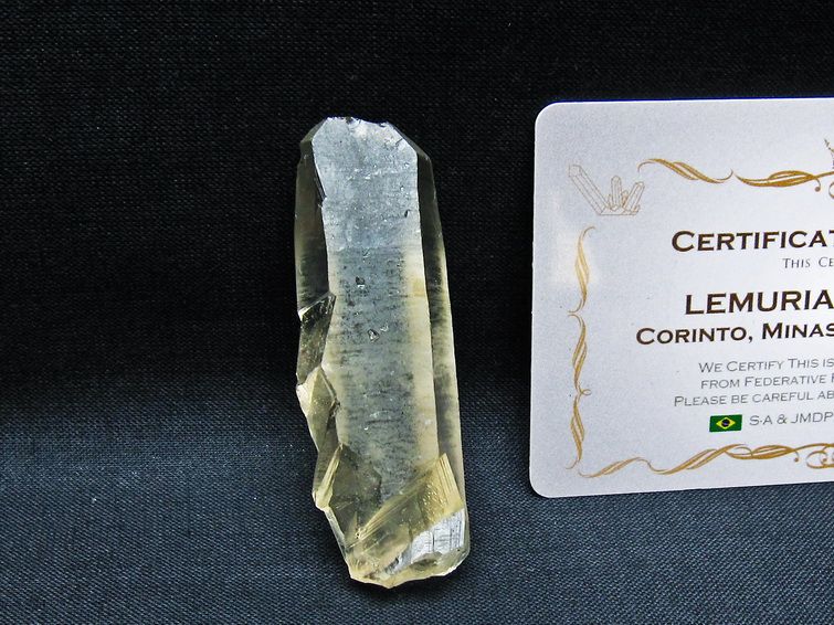 レムリアンシード スモーキークォーツ 原石 ブラジル ミナスジェライス州 コリント産 一点物 171-7449
