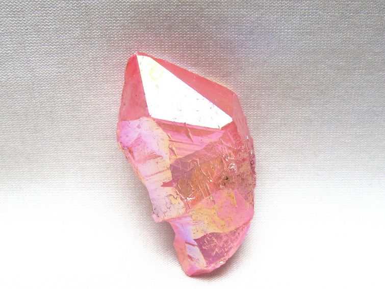 オーラクリスタル 原石 ローズピンク エレスチャル オーラ水晶 一点物 171-8597