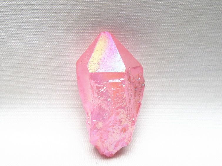 オーラクリスタル 原石 ローズピンク エレスチャル オーラ水晶 一点物 171-8599