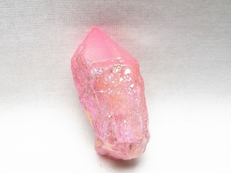 オーラクリスタル 原石 ローズピンク エレスチャル オーラ水晶 一点物 171-8600