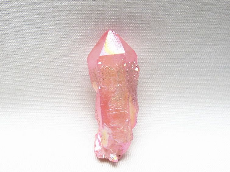 オーラクリスタル 原石 ローズピンク エレスチャル オーラ水晶 一点物 171-8601