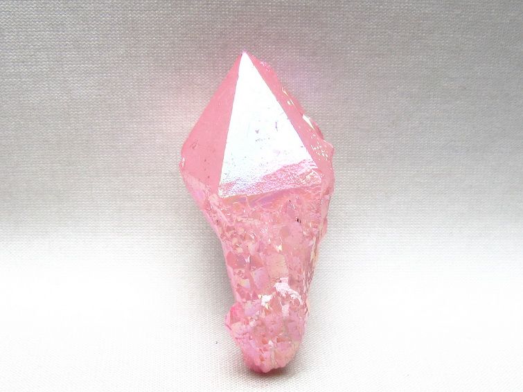 オーラクリスタル 原石 ローズピンク エレスチャル オーラ水晶 一点物 171-8607