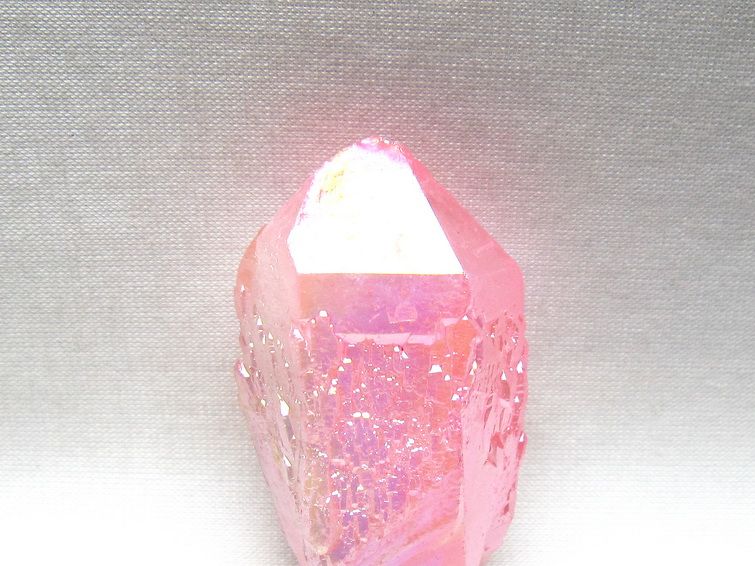 オーラクリスタル 原石 ローズピンク エレスチャル オーラ水晶 一点物 171-8610