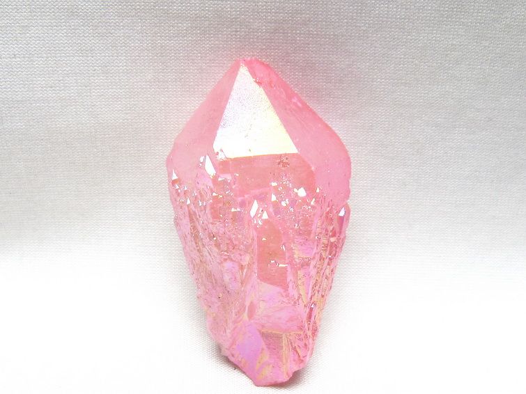 オーラクリスタル 原石 ローズピンク エレスチャル オーラ水晶 一点物 171-8612