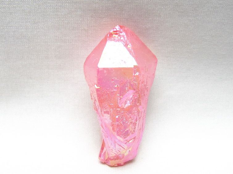 オーラクリスタル 原石 ローズピンク エレスチャル オーラ水晶 一点物 171-8613