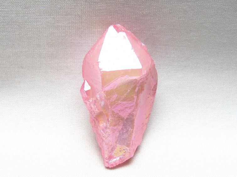 オーラクリスタル 原石 ローズピンク エレスチャル オーラ水晶 一点物 171-8614